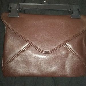 Vintage 70's/80's Burgandy Clutch Purse